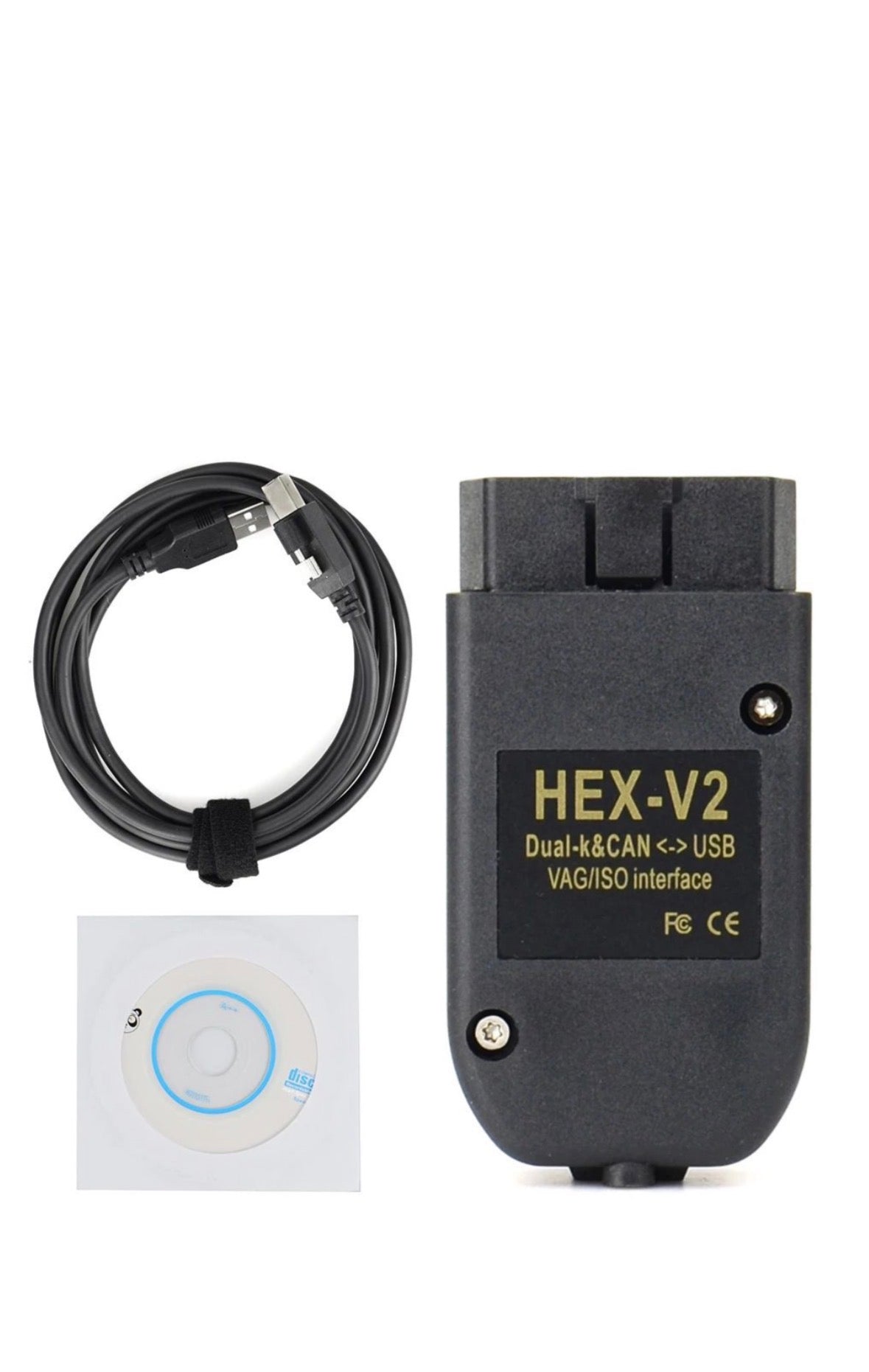 Hex V2 Cable(Aftermarket) with Latest VCDS Software 25.3