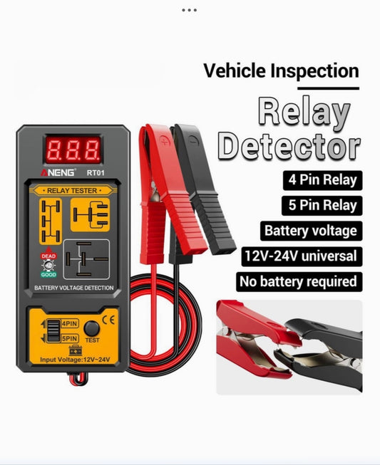 Automotive Relay Tester Digital Display

Relay Analyzer