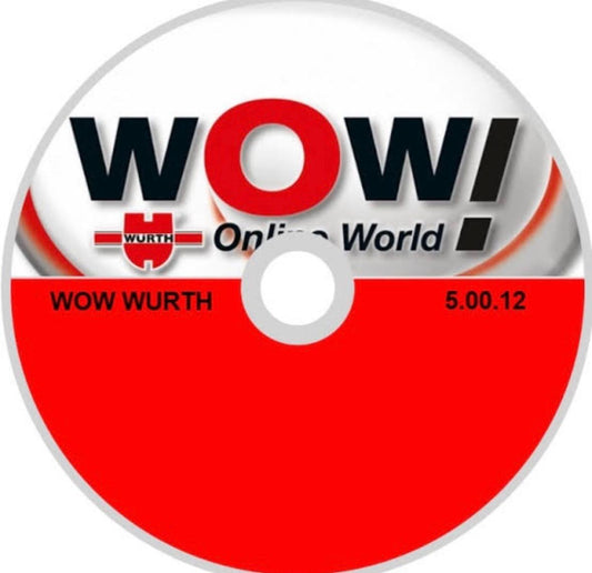 Wurth WoW, software + installation