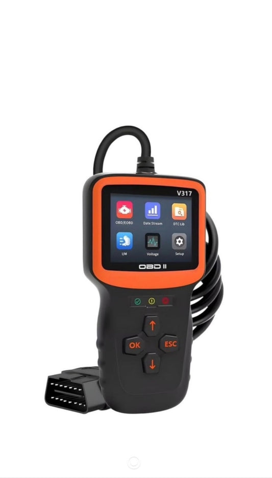V317 OBD2 Car Scanner Diagnostic Tool, Vehicle Engine Fault Code Reader